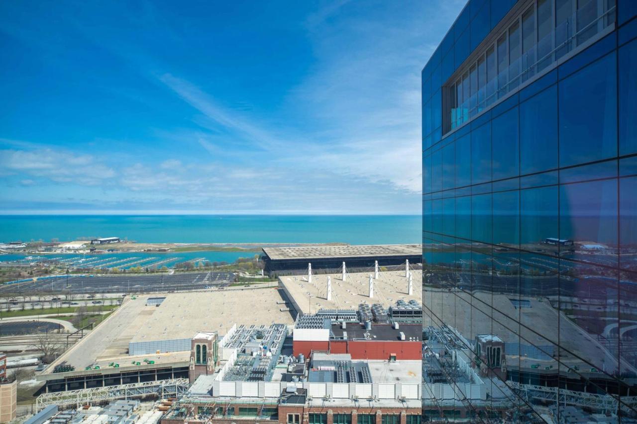 Hotel Marriott Marquis Chicago Exterior foto